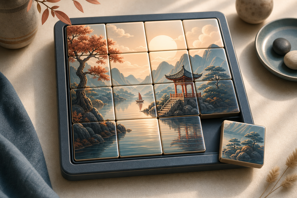 Puzzle Slider tile puzzle